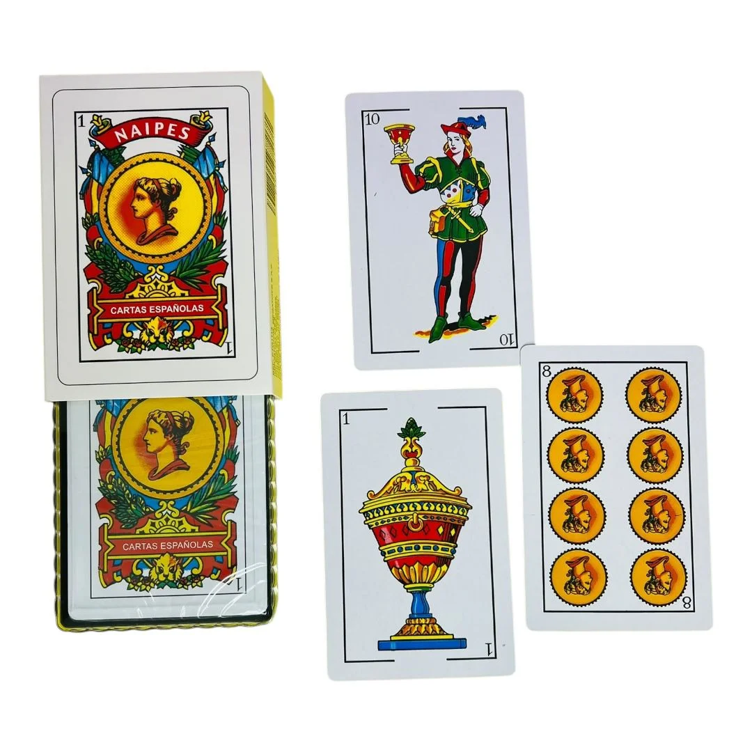 BARAJA ESPAÑOLA BLANCO SEMIORIGINAL