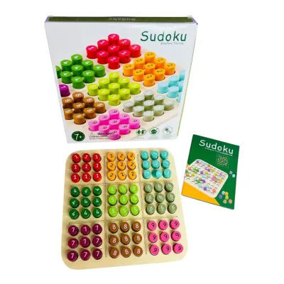 SUDOKU MADERA FINO 23CMX23CM