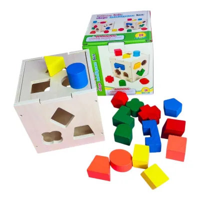 CUBO MADERA ENCAJABLE