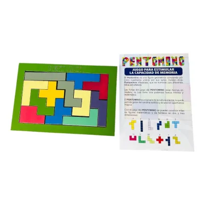 PENTOMINO PEQUEÑO 18CM*12CM