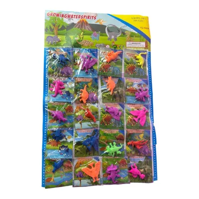 DINOSAURIOS CRECEN EN AGUA CARTON X20PCS