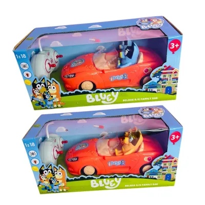 CARRO CONTROL REMOTO BLUEY 30CM*15CM