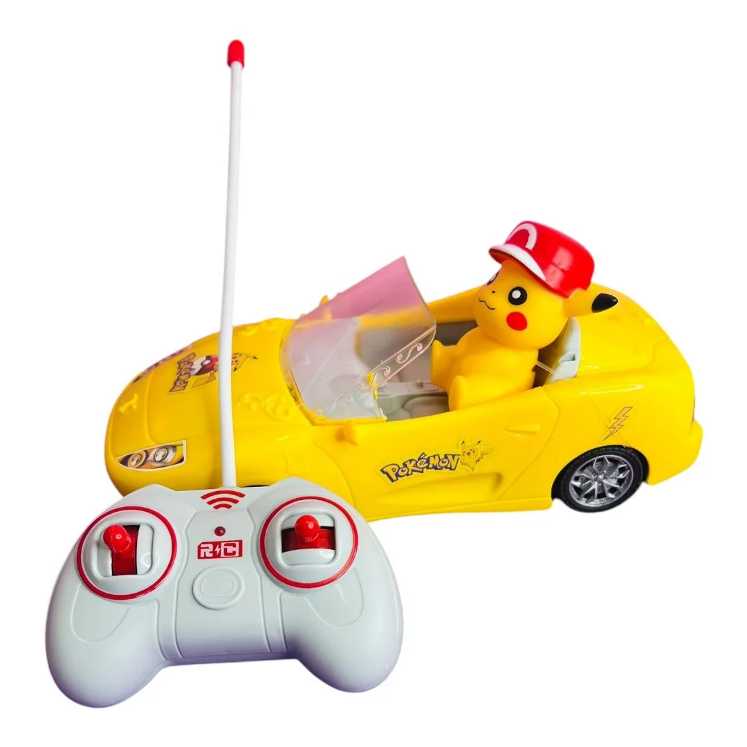 CARRO CONTROL REMOTO PIKACHU