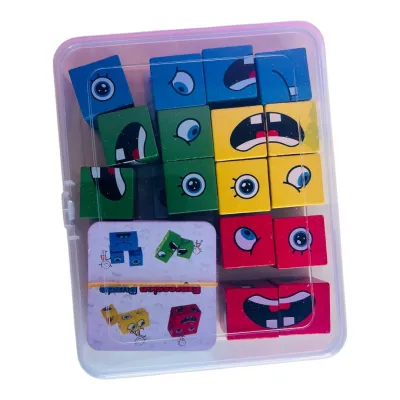JUEGO DE GESTOS CAJA PLASTICA SIN TIMBRE