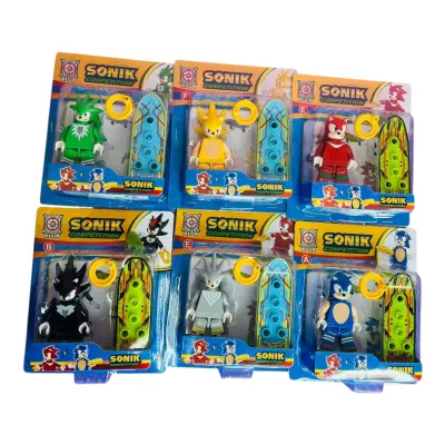 SONIC PATINETA LEGO 6 MOTIVOS