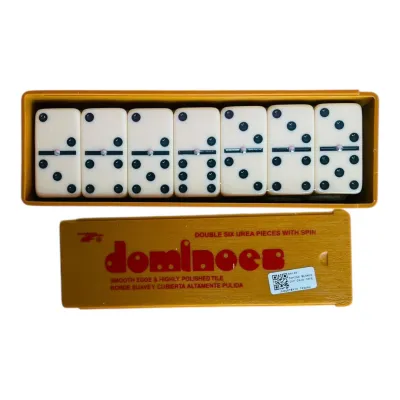 DOMINO BLANCO 12MM CAJA CAFE