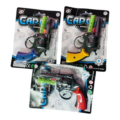 REVOLVER FULMINANTE CAPGUN BLISTER