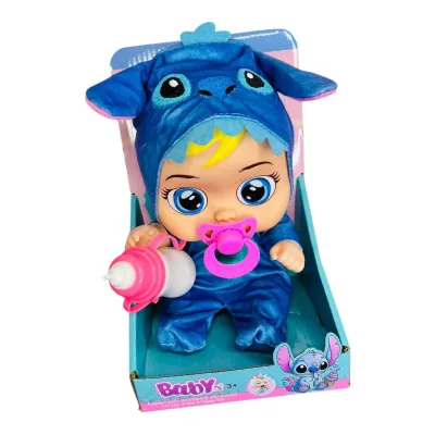CRY BABY 25CM CON DIZFRAS TETERO Y CHUPO