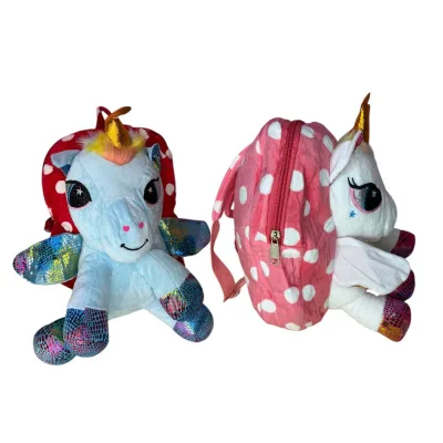 BOLSO PELUCHE UNICORNIO