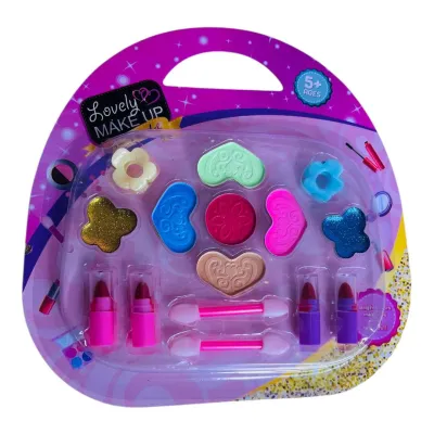 SET MAQUILLAJE CARTON BOLSO