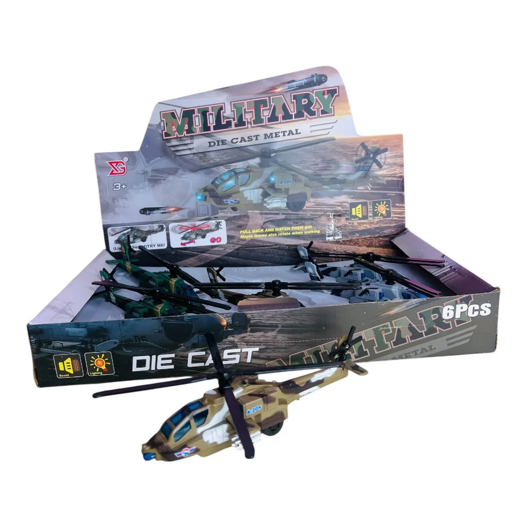 HELICOPTERO MILITAR JUGUETE