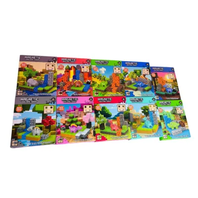 CUBO MAGNETICO DINO 10 MOTIVOS CAJA