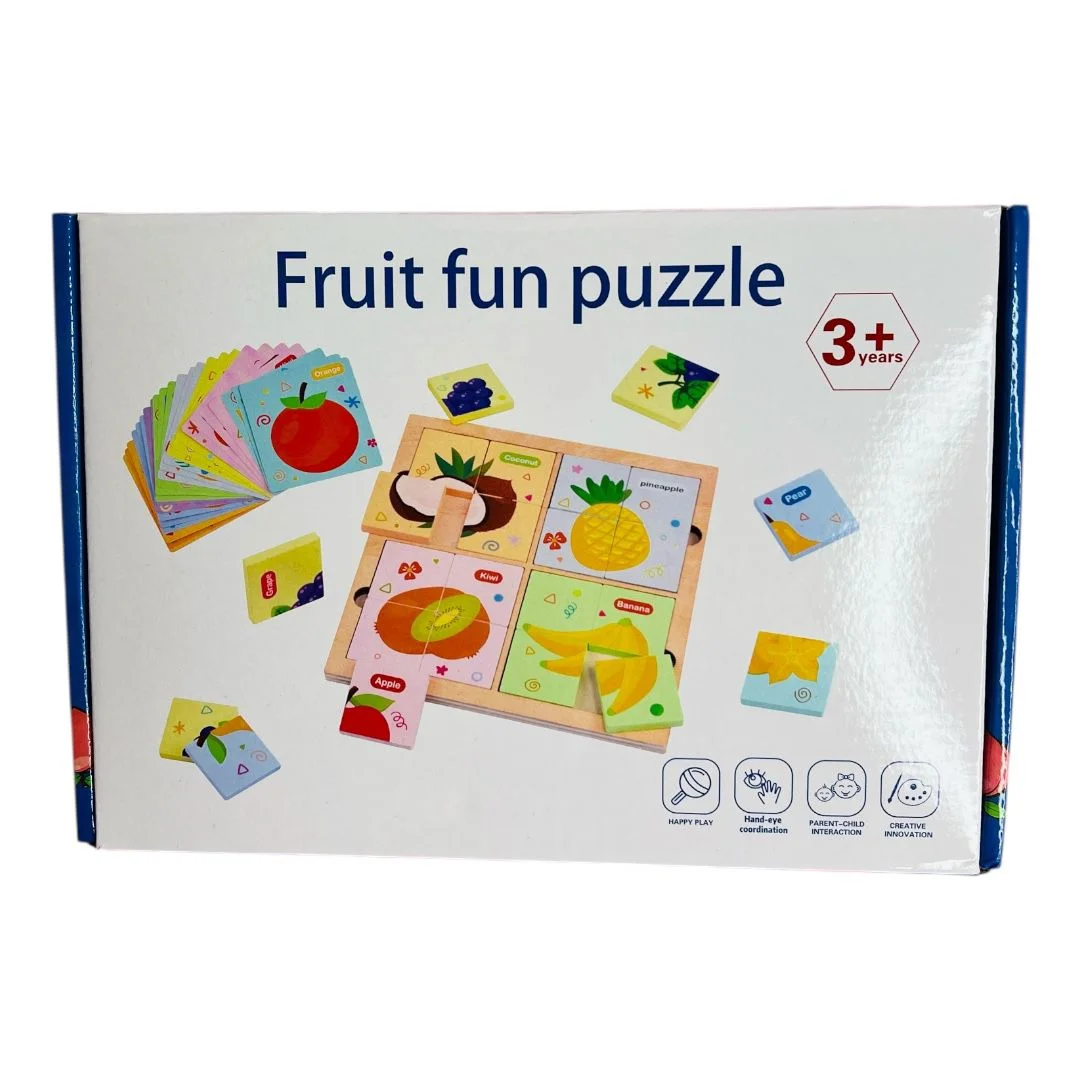 ROMPECABEZA FRUTAS CAJA