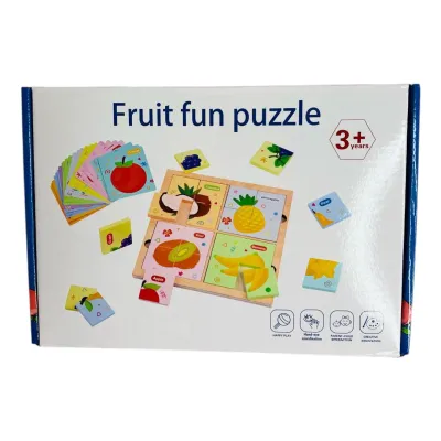 ROMPECABEZA FRUTAS CAJA