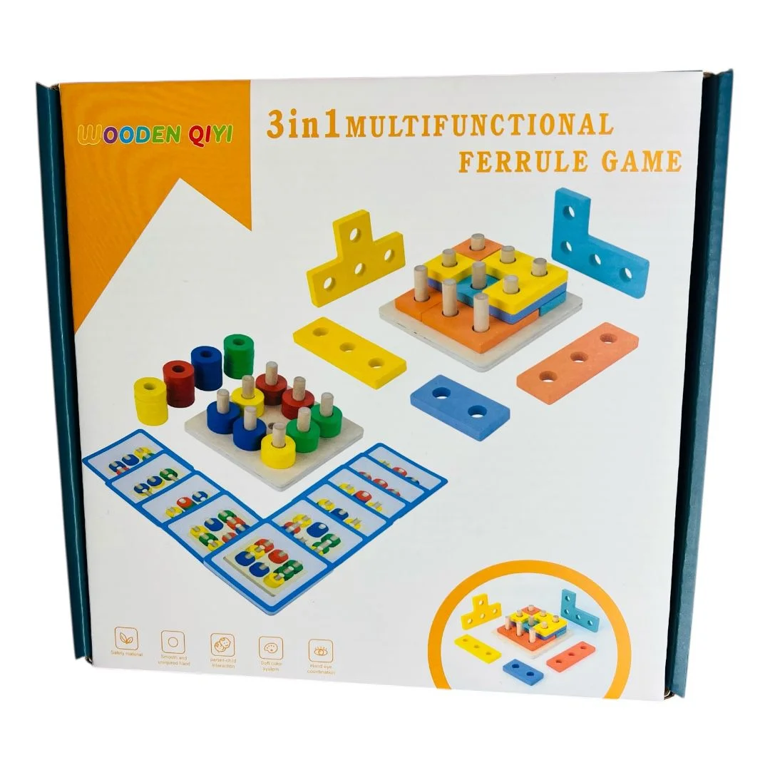 MULTIFUNCIONAL 3 EN 1 FERRULE GAME CAJA