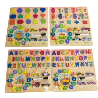 ENCAJABLE RELOJ SURTIDO TABLA 30CM*30CM
