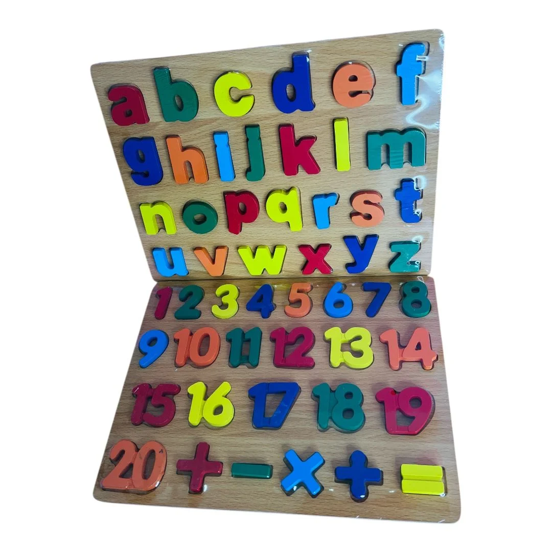 ENCAJABLE ABECEDARIO O NUMEROS TABLA 30CM*22CM