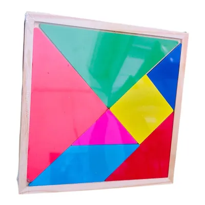 TANGRAM MADERA 20CM*20CM