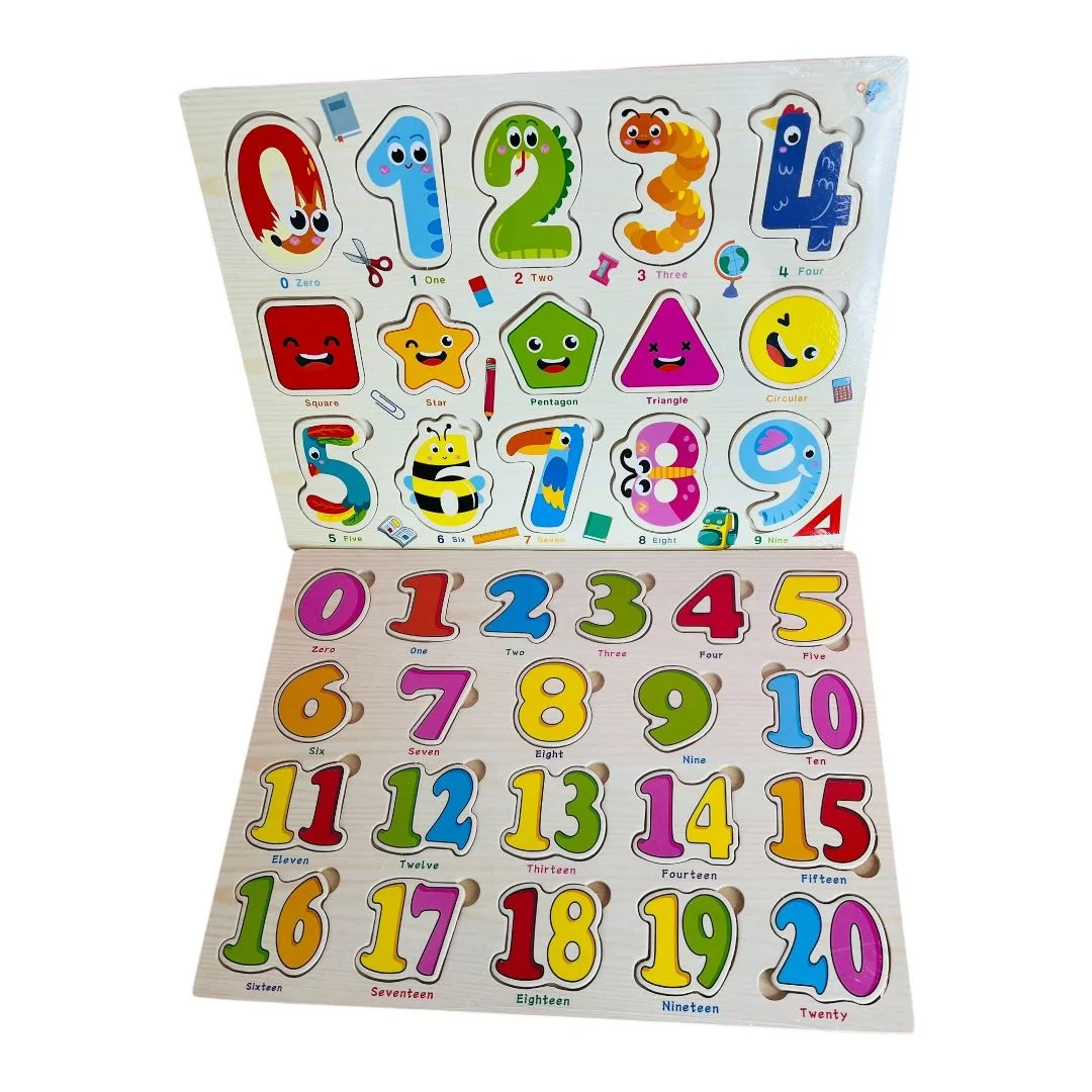 ENCAJABLE NUMEROS TABLA 30CM*22CM