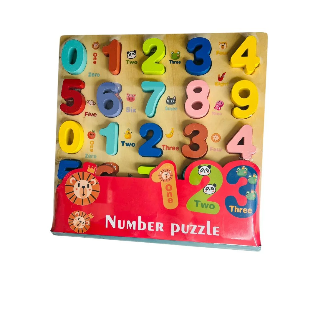 ENCAJABLE NUMEROS TABLA 30*30CM