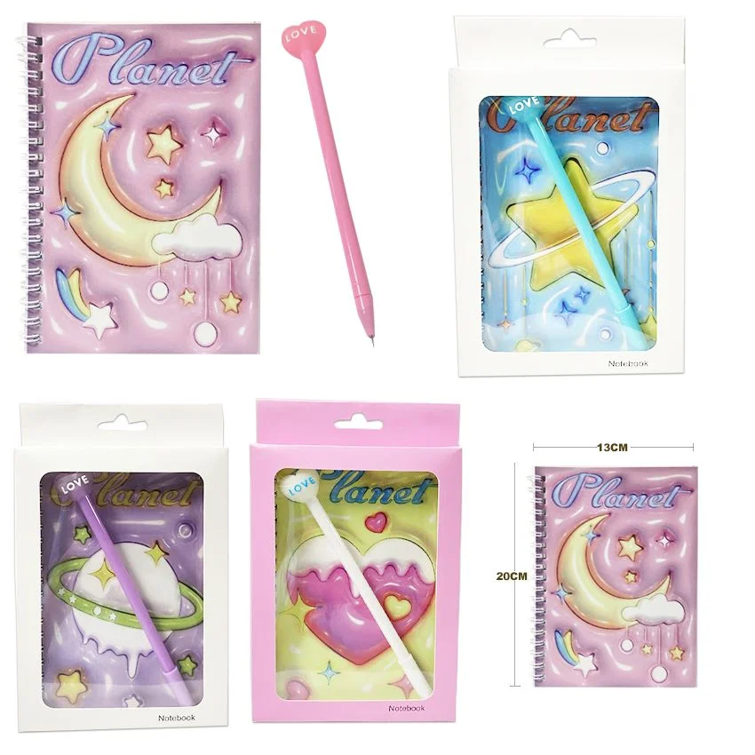 AGENDA MOTIVOS ALTO RELIEVE CON LAPICERO LINEAS