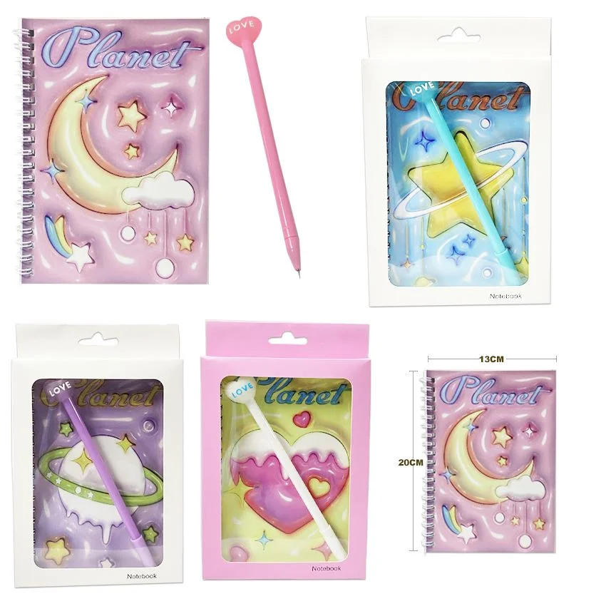 AGENDA MOTIVOS ALTO RELIEVE CON LAPICERO LINEAS