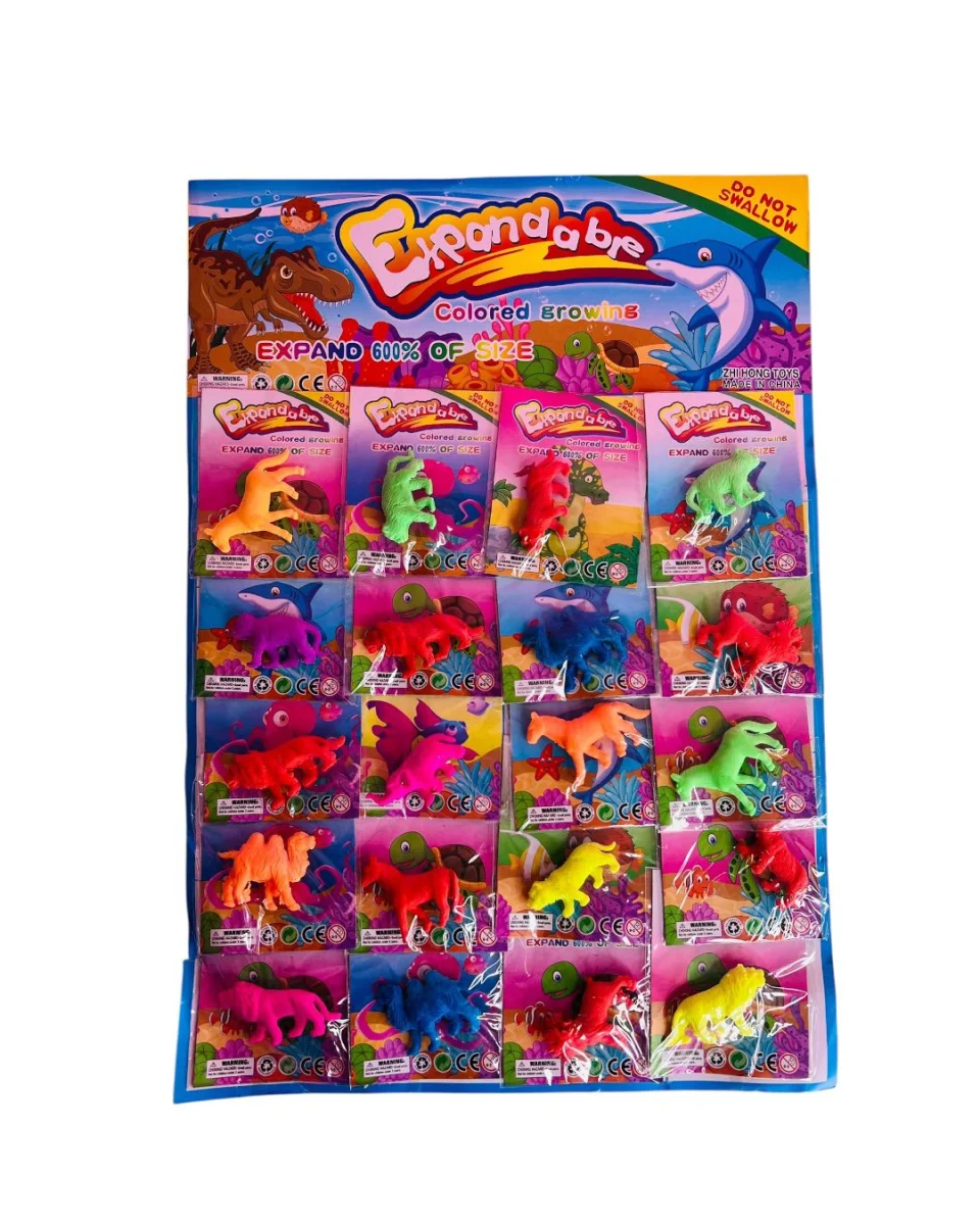 ANIMALES CRECEN EN EL AGUA X20 CARTON