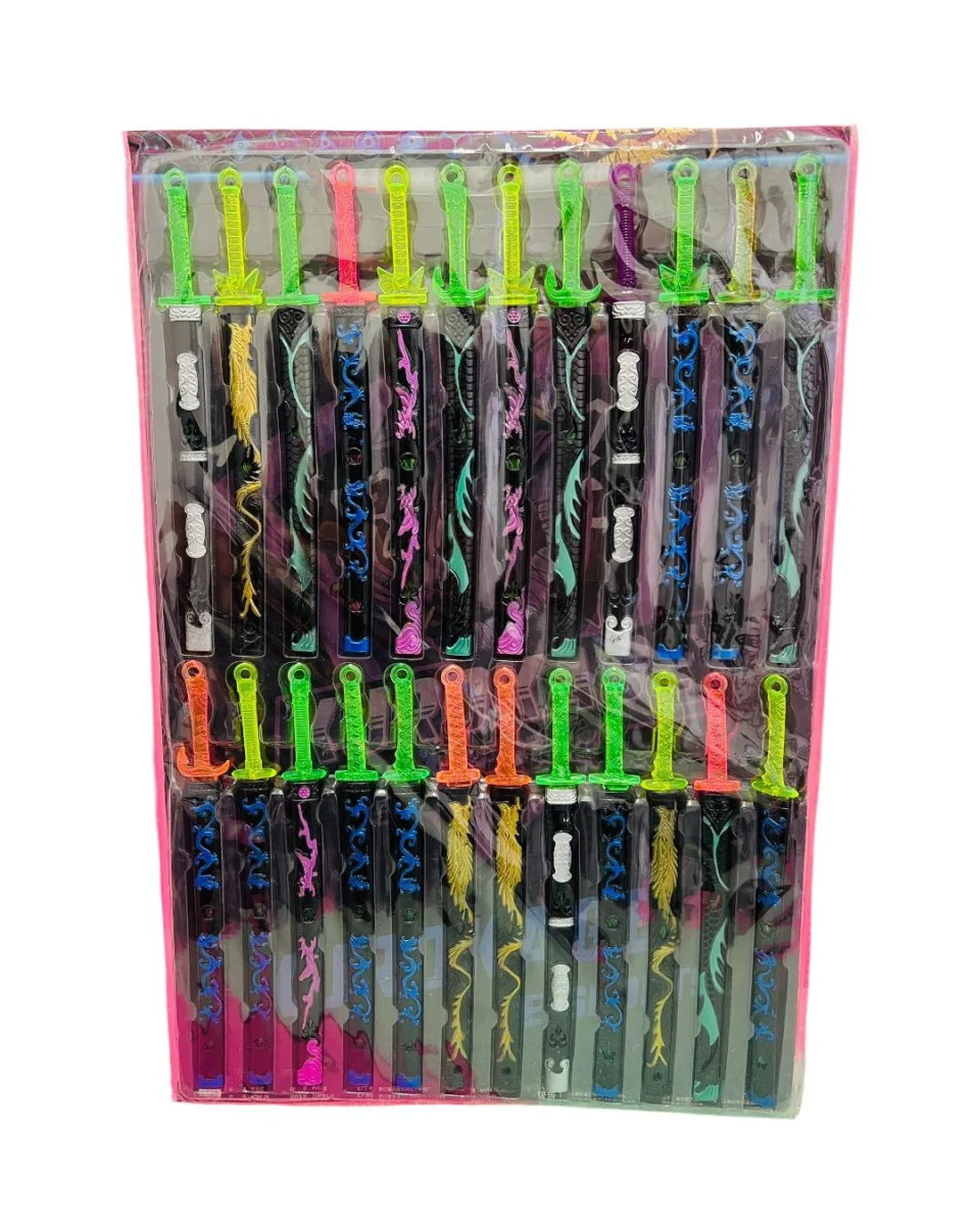 ESPADA JUGUETE NEON X24 CARTON