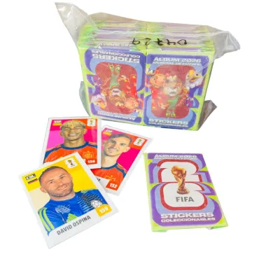 BOLSA STICKER VERDE X100 MUNDIAL 2026
