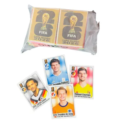 BOLSA STICKERS CAFE X50 MUNDIAL 2026