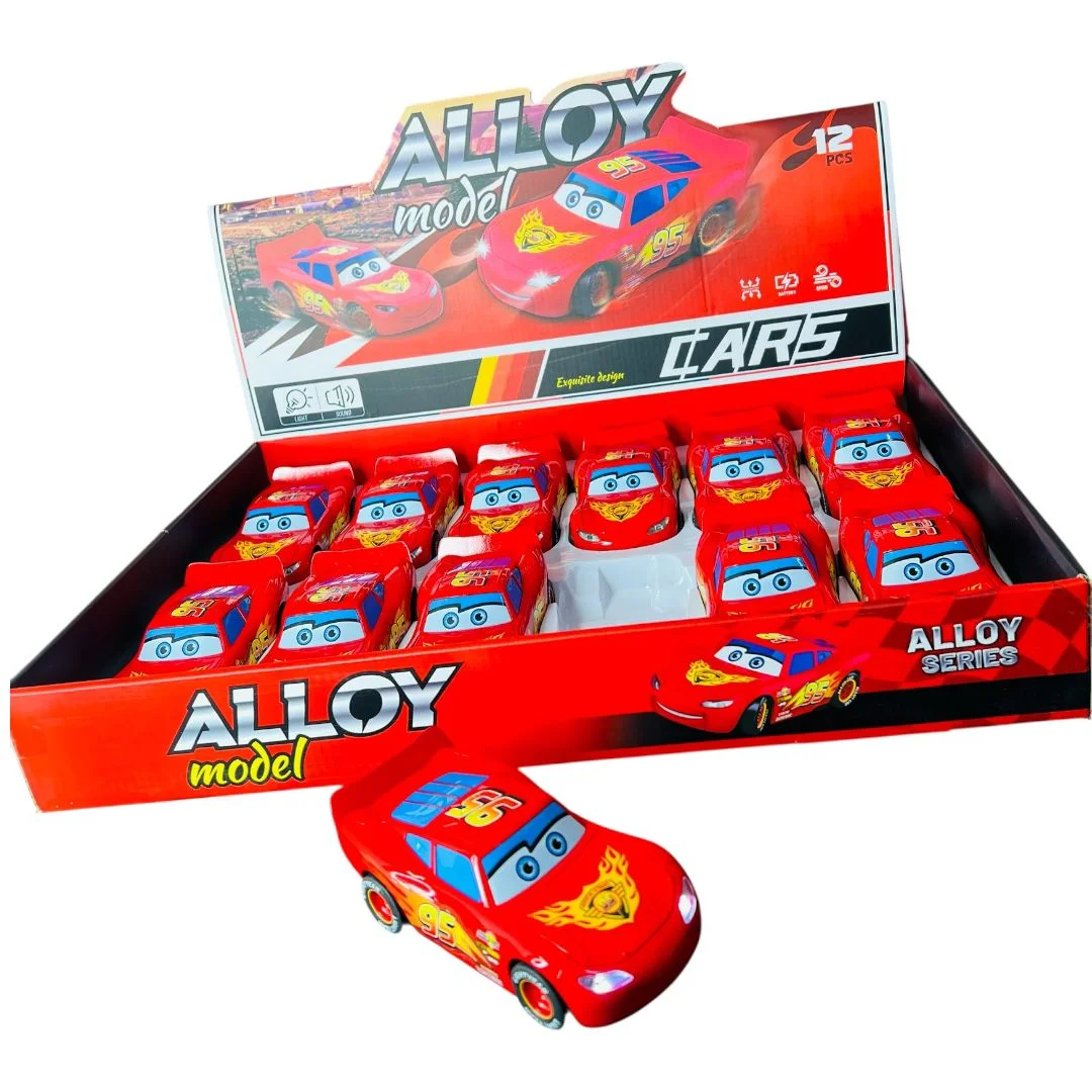 CARRO CARS RAYO MCQUEEN METALICO