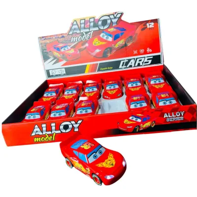 CARRO CARS RAYO MCQUEEN METALICO