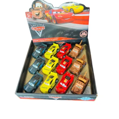 CARRO CARS 4 MOTIVOS METALICO