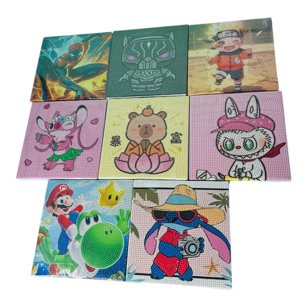CUADRO GEMAS SURTIDO 20CM*20CM