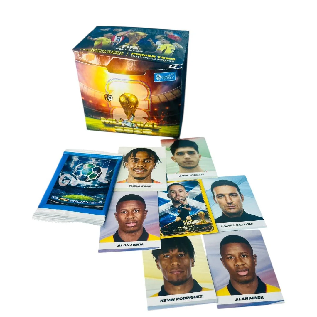 CARTA FIFA WORLD CUP 2026 CAJA X50 SOBRES (6UND SOBRE)