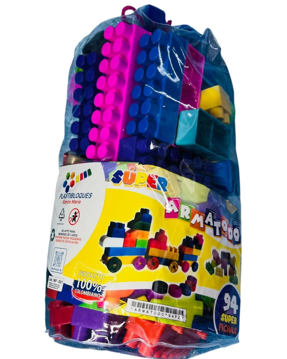 BOLSA ARMATODO FICHA PEQUEÑA X36 PIEZAS
