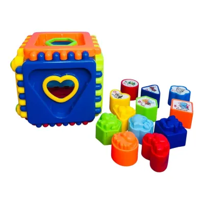CUBO DIDACTICO MALLA 15CM X 16CM