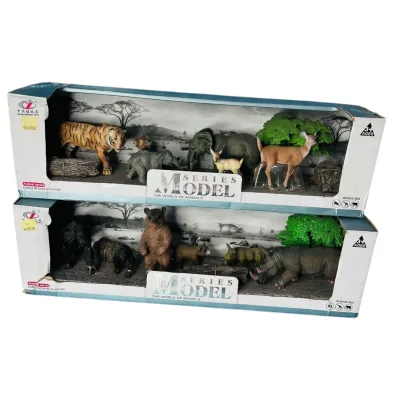 CAJA COLECCIÓN SAFARI ANIMALES SELVA