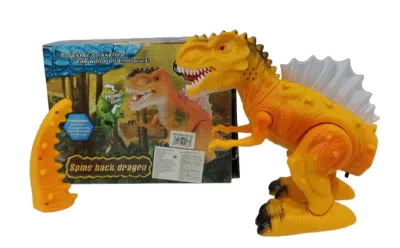 CAJA DINOSAURIO CON LUZ Y SONIDO PREHISTORIC DINOSAUR BATERIA