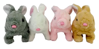 CONEJO PELUCHE JUGUETE DE PILA
