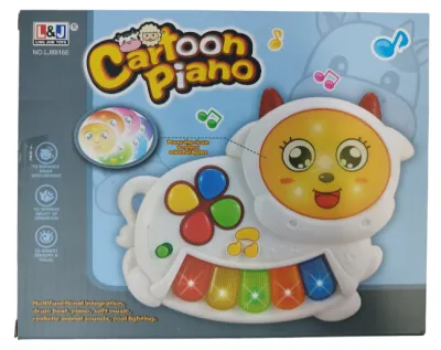 CAJA PIANO MUSICAL OVEJA DE BATERIAS