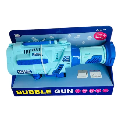 LANZA BURBUJA AZUL MIL BURBUJAS BUBBLE GUN