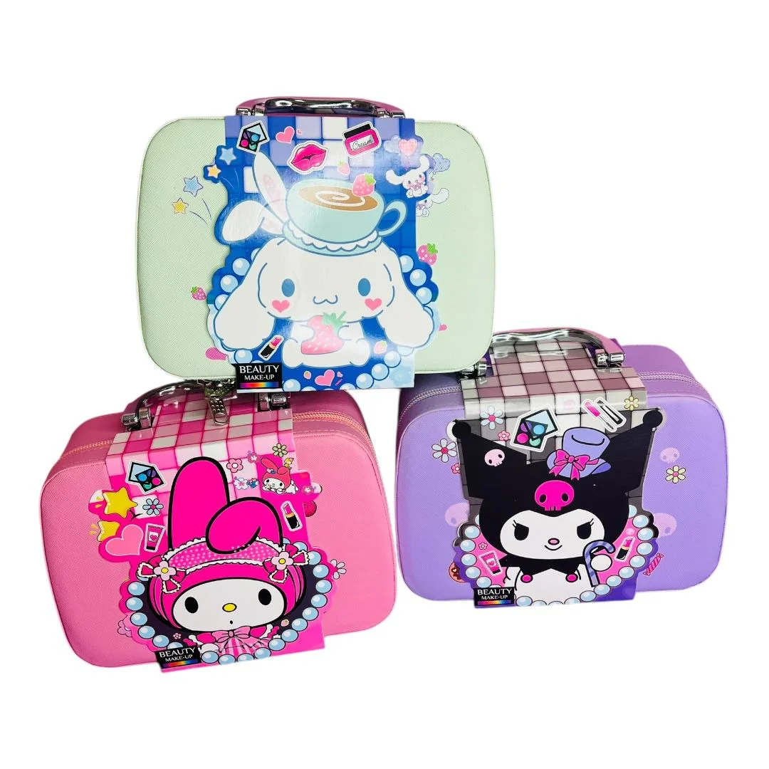 BOLSO NECESER MAQUILLAJE KUROMI 3 COLORES