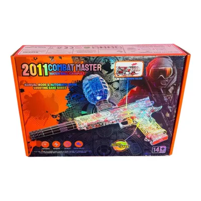 PISTOLA LANZA HIDROGEL CAJA NARANJA 2011