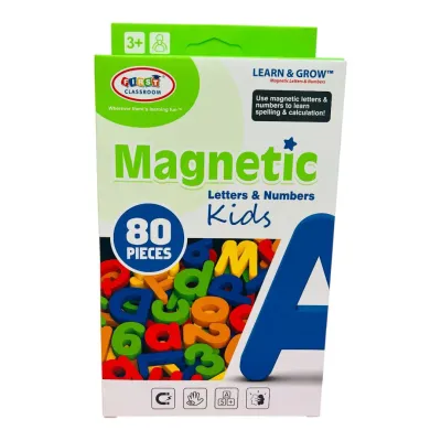 FICHAS MAGNETICAS LETRAS Y NUMEROS