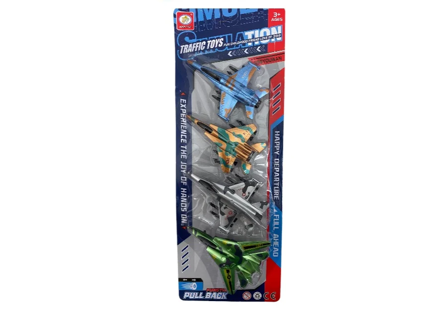 BLISTER SET AVIONES DE COMBATE X4
