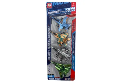 BLISTER SET AVIONES DE COMBATE X4