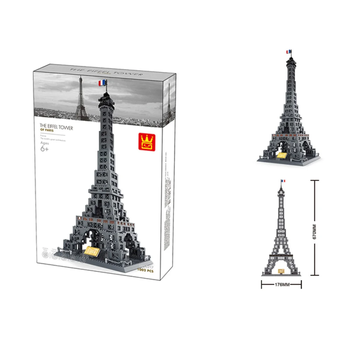 CAJA ARMABLE TORRE IEFFEL