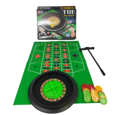 CAJA JUEGO DE MESA RULETA DE CASINO