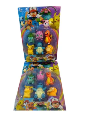 CARTON POKEMON X6